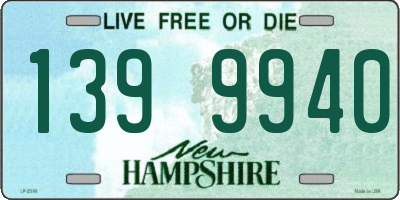 NH license plate 1399940