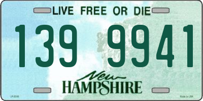 NH license plate 1399941