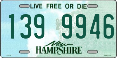NH license plate 1399946