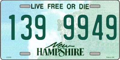 NH license plate 1399949