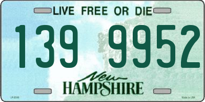 NH license plate 1399952
