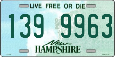 NH license plate 1399963