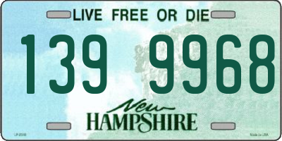 NH license plate 1399968