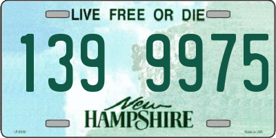 NH license plate 1399975