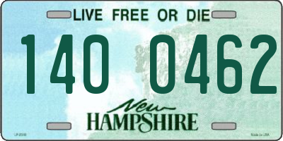 NH license plate 1400462