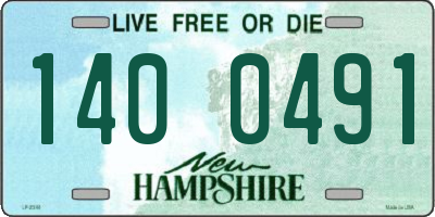 NH license plate 1400491