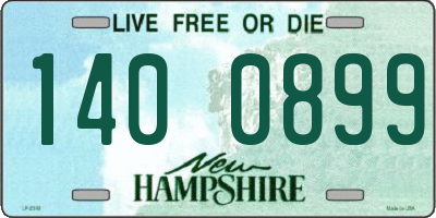 NH license plate 1400899