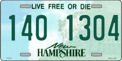 NH license plate 1401304
