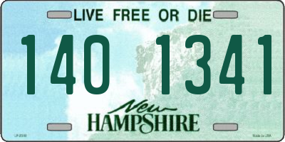 NH license plate 1401341