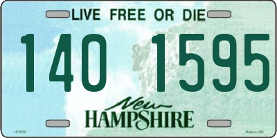 NH license plate 1401595
