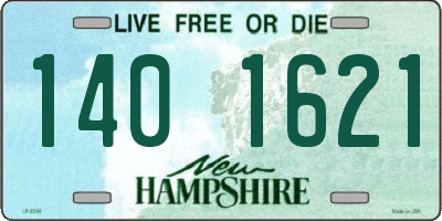 NH license plate 1401621