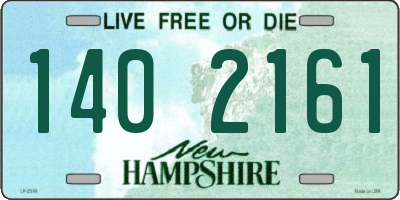 NH license plate 1402161