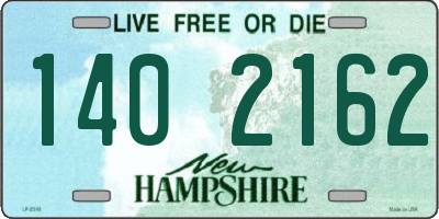 NH license plate 1402162