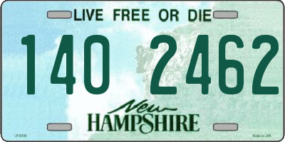 NH license plate 1402462