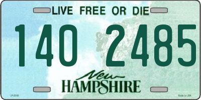 NH license plate 1402485