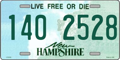 NH license plate 1402528