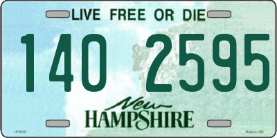 NH license plate 1402595