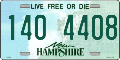 NH license plate 1404408