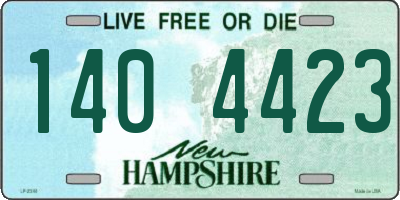NH license plate 1404423
