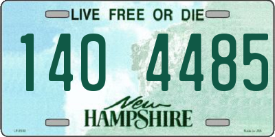 NH license plate 1404485