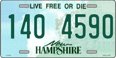 NH license plate 1404590