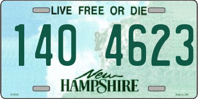 NH license plate 1404623