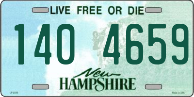 NH license plate 1404659