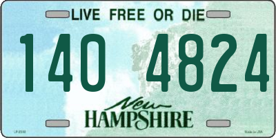 NH license plate 1404824