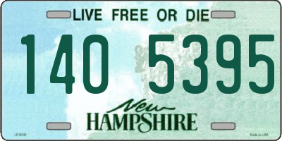 NH license plate 1405395