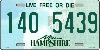 NH license plate 1405439