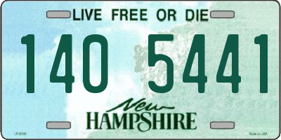 NH license plate 1405441