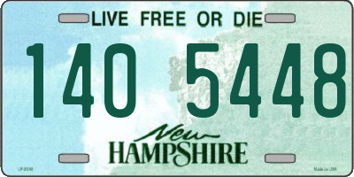 NH license plate 1405448