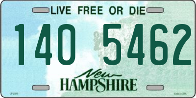 NH license plate 1405462