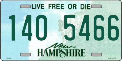 NH license plate 1405466