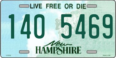 NH license plate 1405469