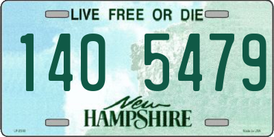 NH license plate 1405479