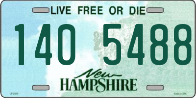 NH license plate 1405488