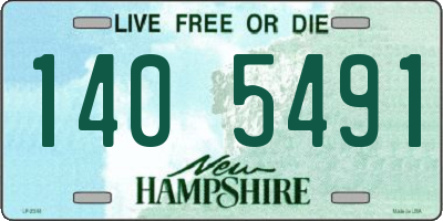NH license plate 1405491