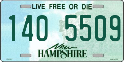 NH license plate 1405509