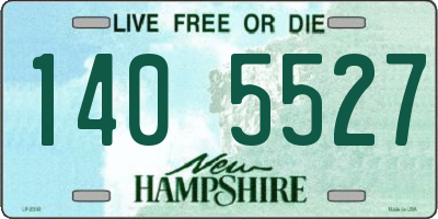 NH license plate 1405527