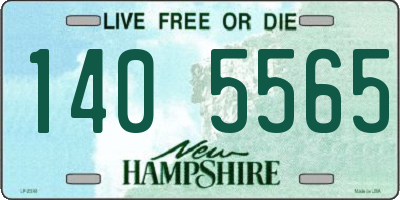 NH license plate 1405565