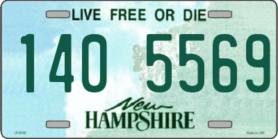 NH license plate 1405569