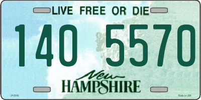 NH license plate 1405570