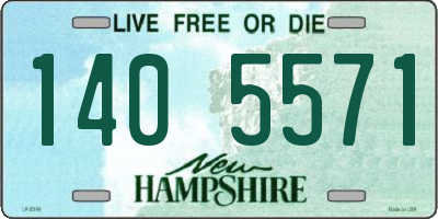 NH license plate 1405571