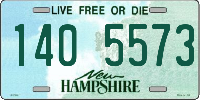 NH license plate 1405573