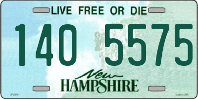 NH license plate 1405575