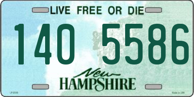 NH license plate 1405586