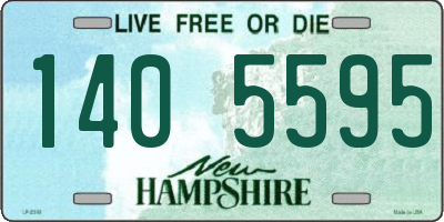 NH license plate 1405595