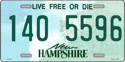 NH license plate 1405596