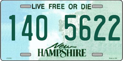 NH license plate 1405622
